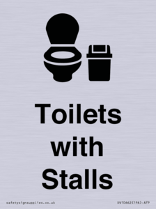 Toilets: Stalls with Sanitary Bin